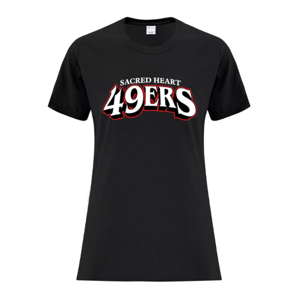 Sacred Heart Ladies' Everyday Cotton T-Shirt