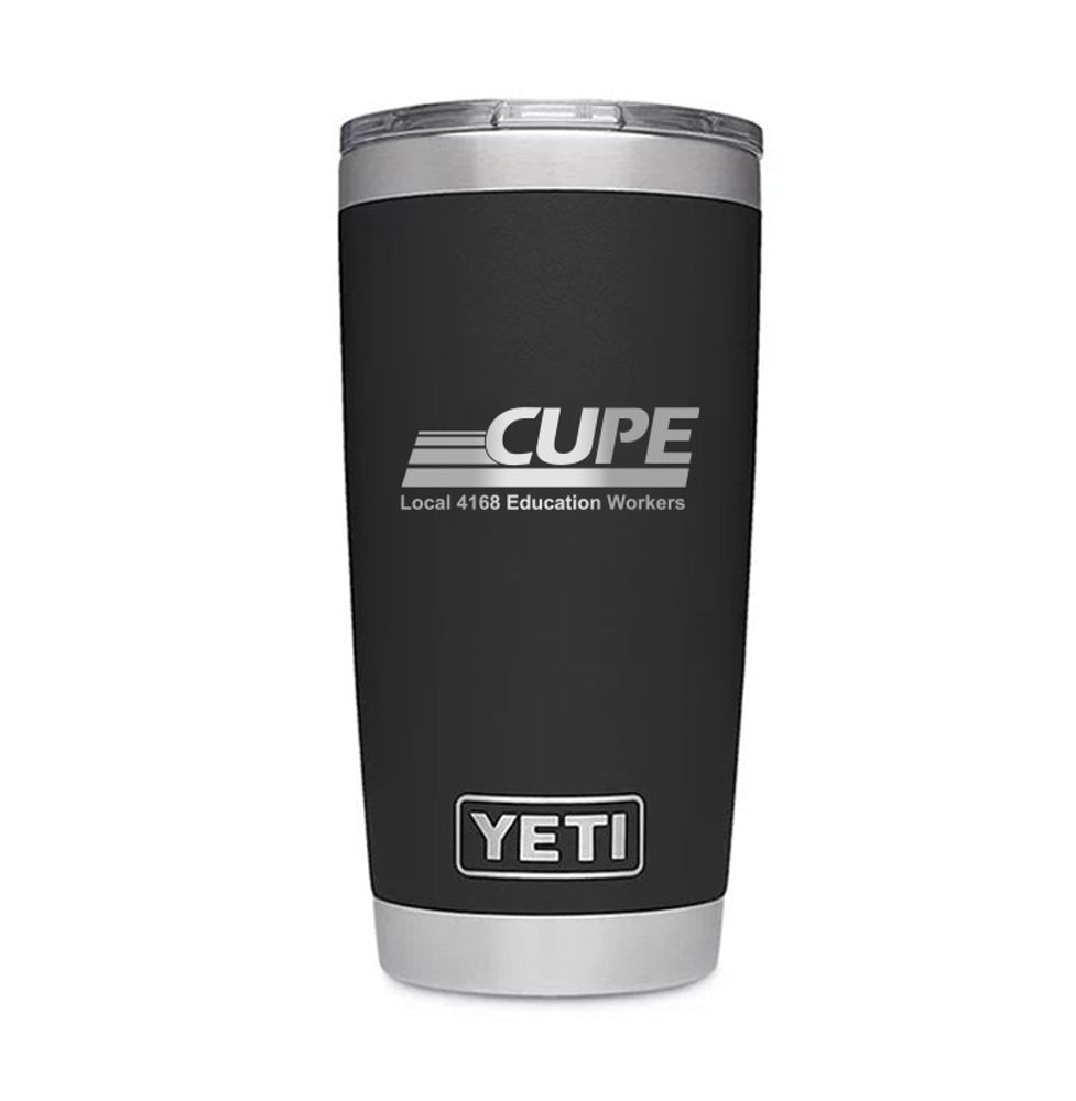 CUPE 4168 20oz Yeti Tumbler