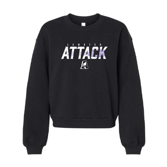 Lambton Attack Ladies' American Apparel ReFlex Fleece Crewneck Sweatshirt