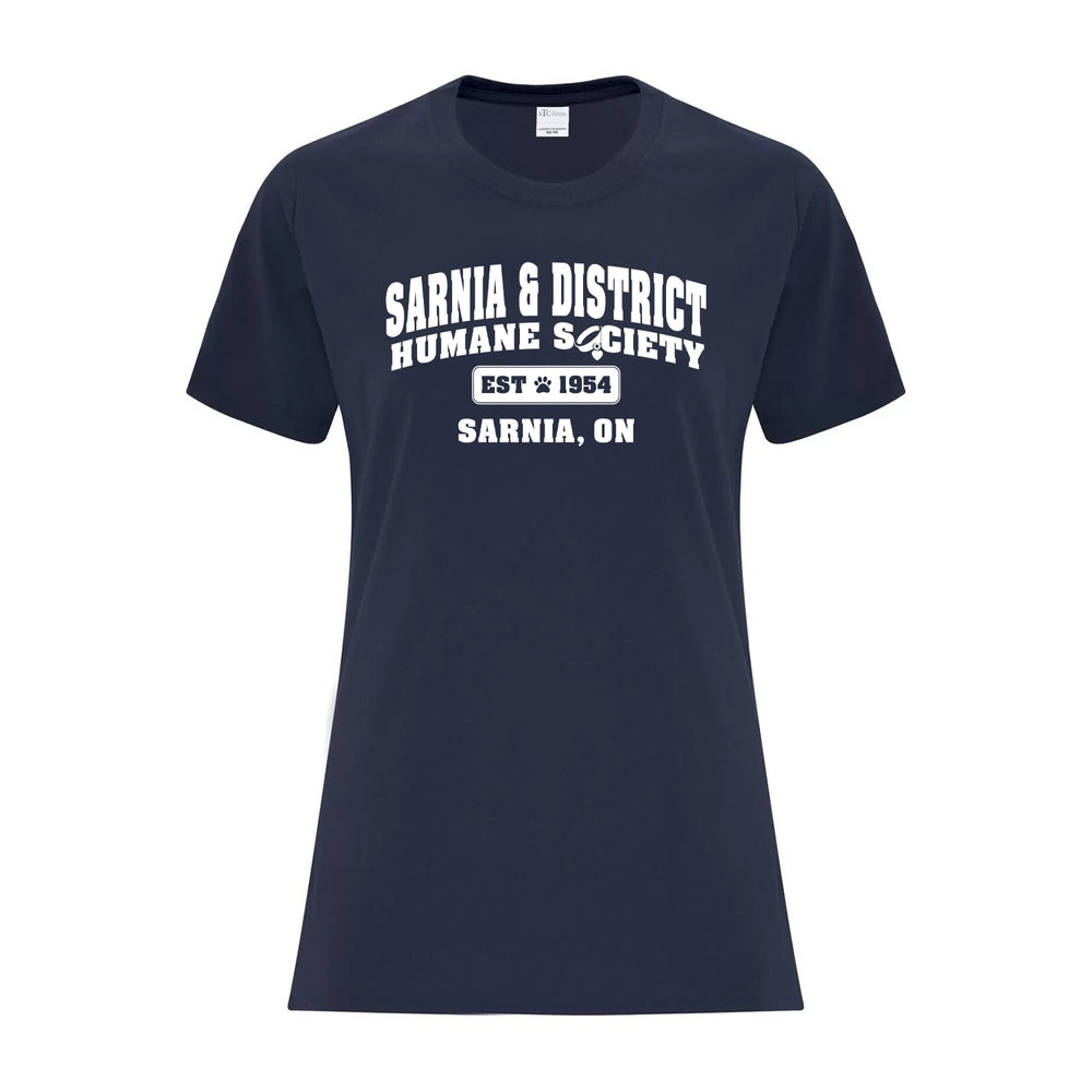 Sarnia Humane Society Ladies' Everyday Cotton T-Shirt