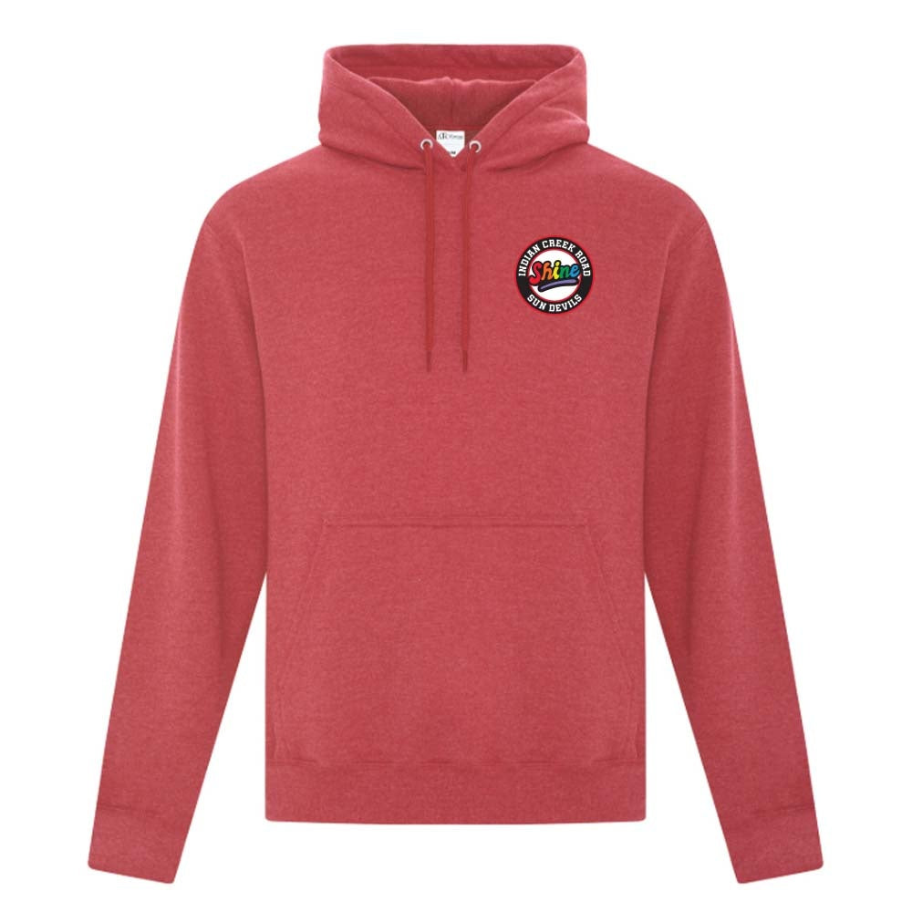 Indian Creek Road Adult Fleece Hooded Sweatshirt