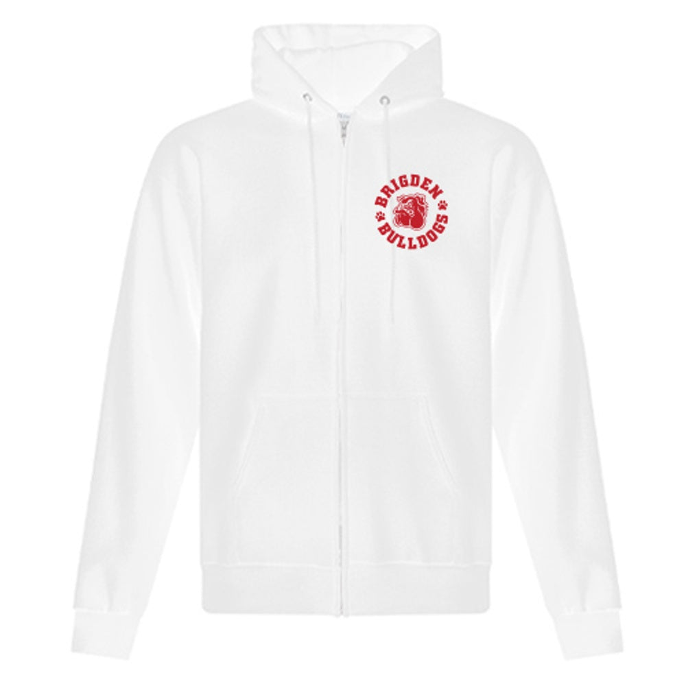 Brigden Adult Everyday Fleece Full Zip Hooded Sweatshirt