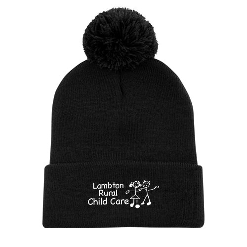 Lambton Rural Pom Pom Cuff Toque