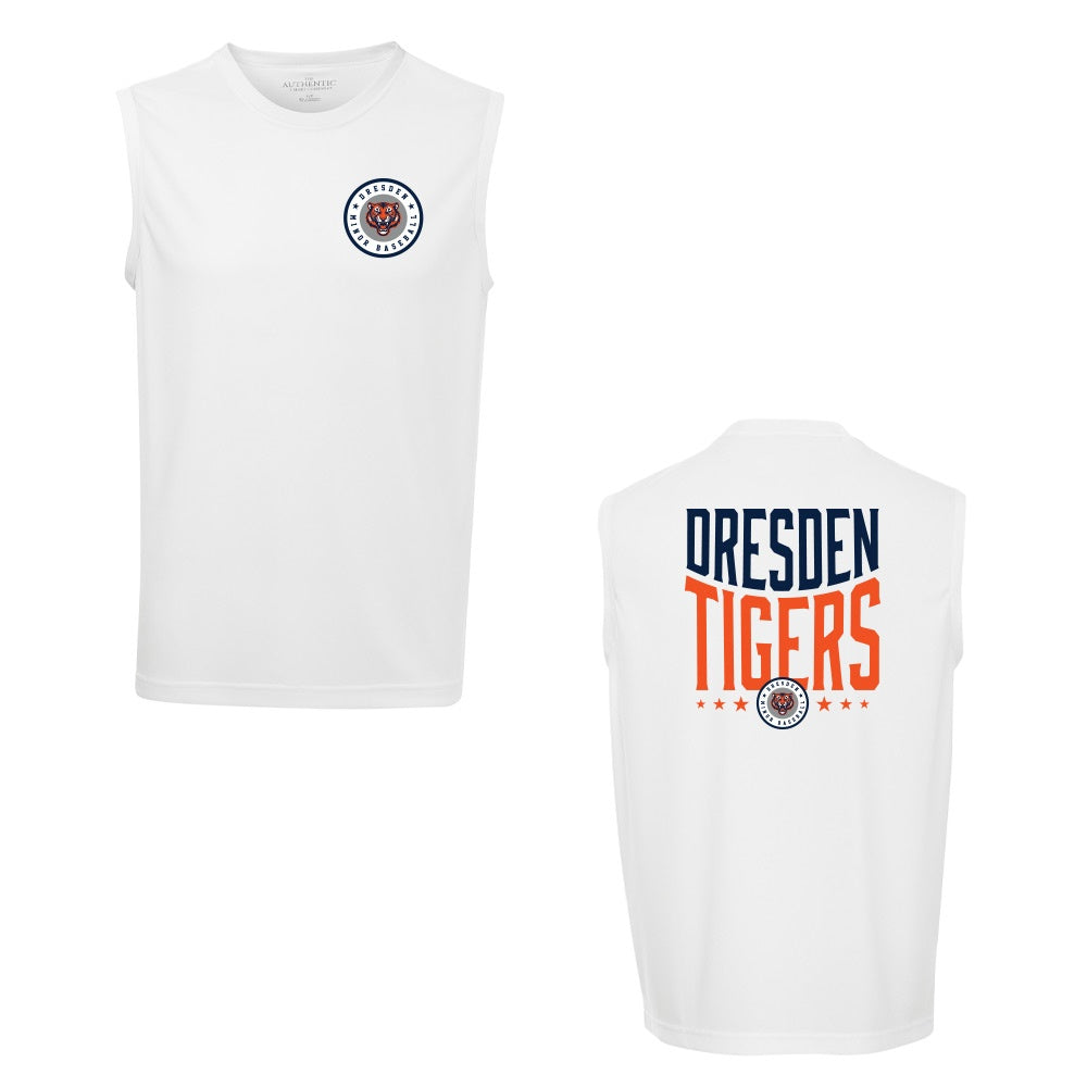 Dresden Minor Baseball Adult Pro Team Sleeveless Tee