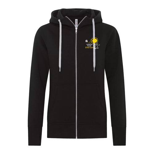 Lambton Rural Childcare Ladies' EsActive Core Full Zip Hooded Sweatshirt