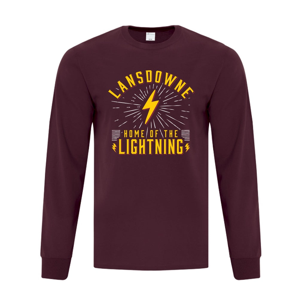 Lansdowne Adult Everyday Cotton Long Sleeve T-Shirt