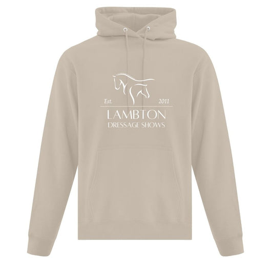 Lambton Dressage Shows Adult Fleece Hooded Sweatshirt