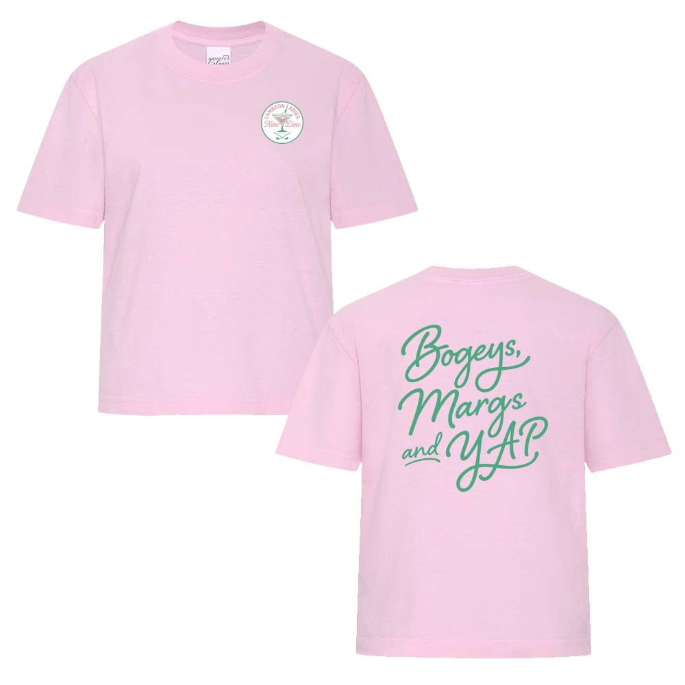 Lambton Ladies 9 & Dine Ladies' Garment-Dyed Heavyweight Boxy T-Shirt