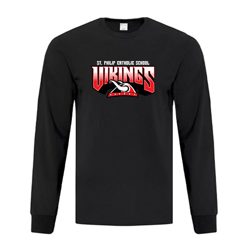 St Philip Youth Everyday Cotton Long Sleeve T-Shirt