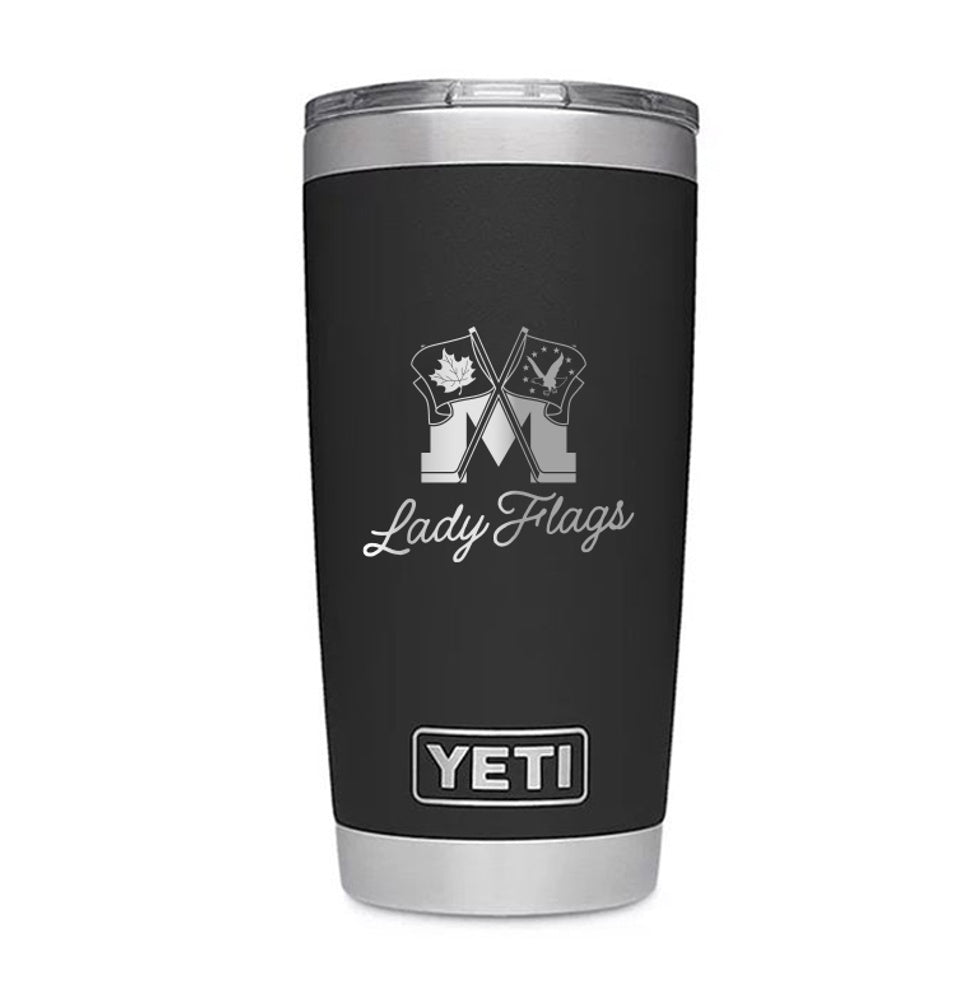 Mooretown Lady Flags 20oz Yeti Tumbler