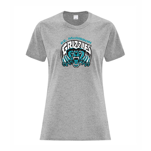 PE McGibbon Staff Ladies' Everyday Cotton T-Shirt
