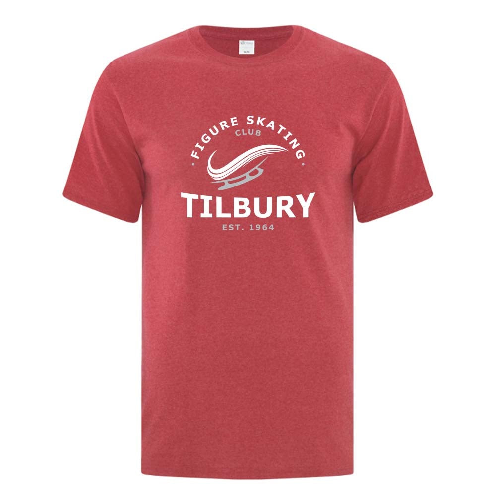 Tilbury Figure Skating Youth Cotton T-Shirt (Alt. Logo)