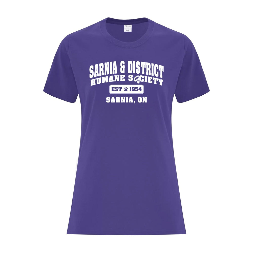 Sarnia Humane Society Ladies' Everyday Cotton T-Shirt