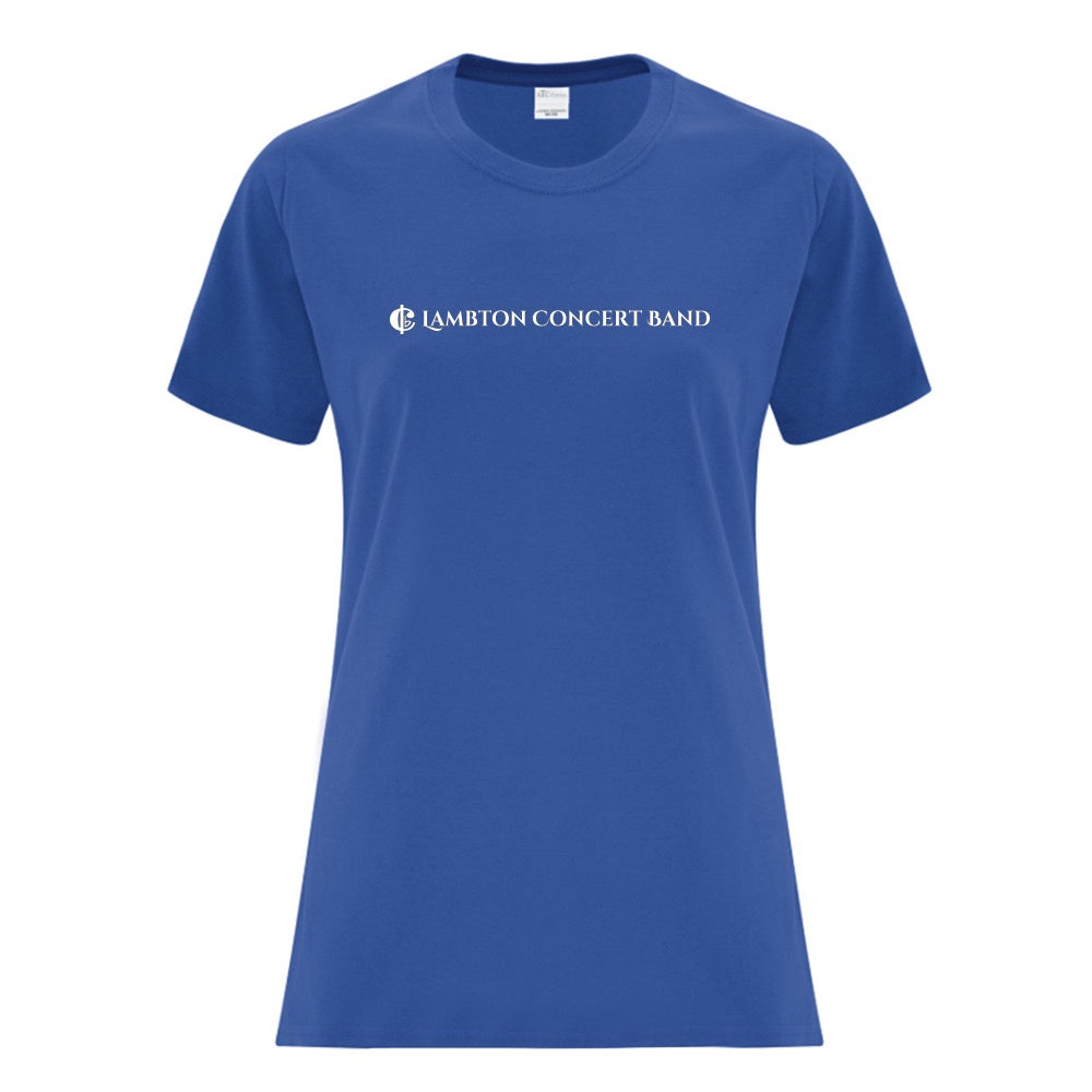 Lambton Concert Band Ladies' Cotton T-Shirt