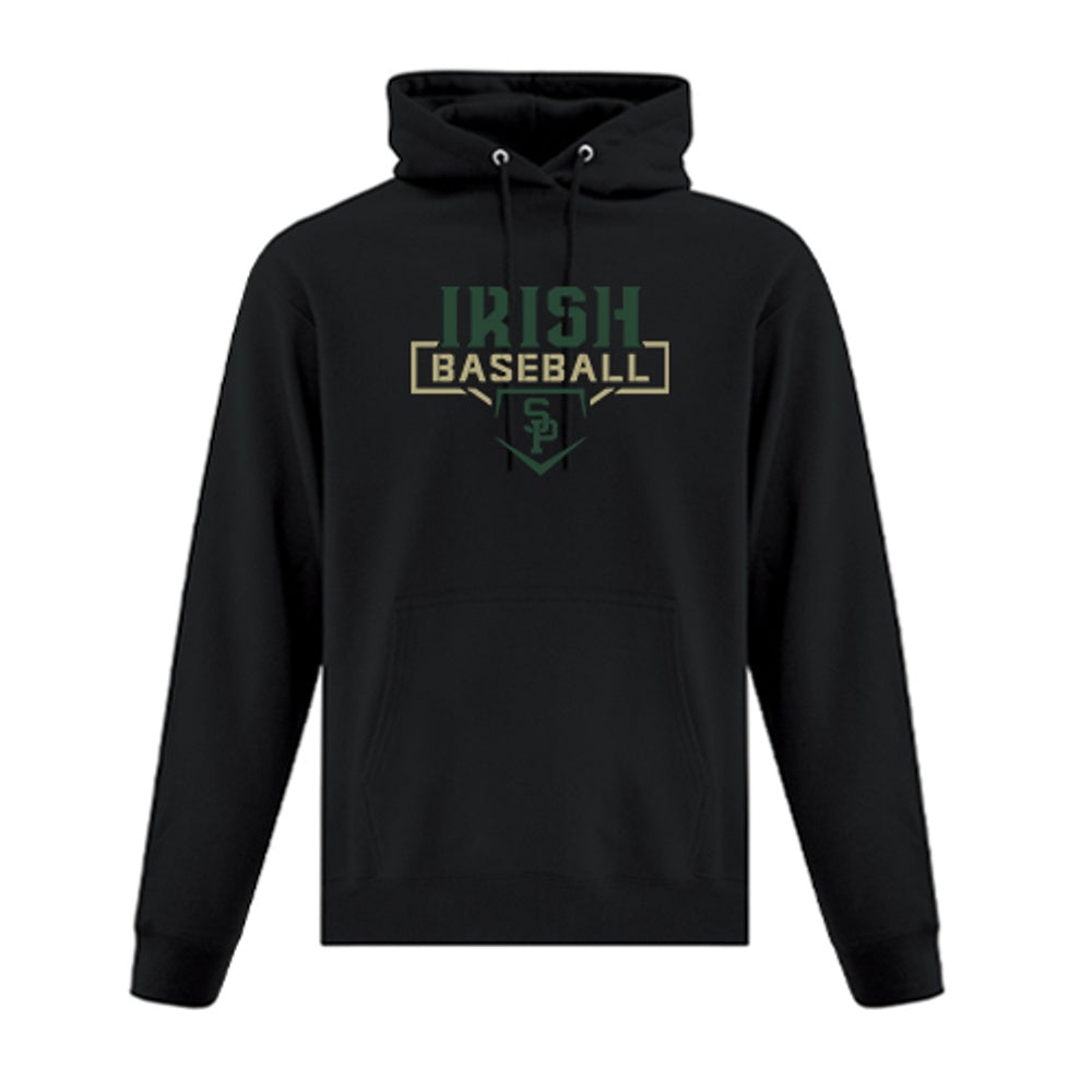St. Pats Baseball Adult Everyday Fleece Hooded Sweatshirt