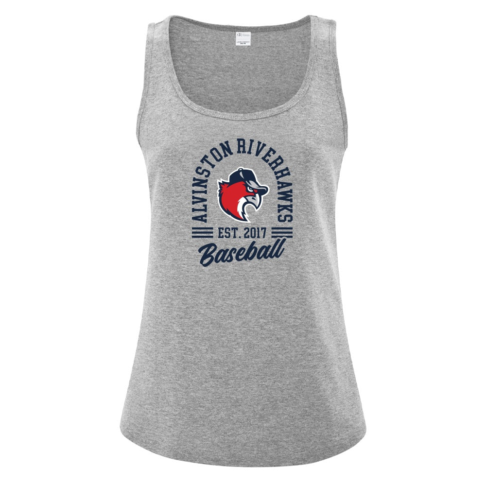 Alvinston Riverhawks Ladies' Cotton Tank Top