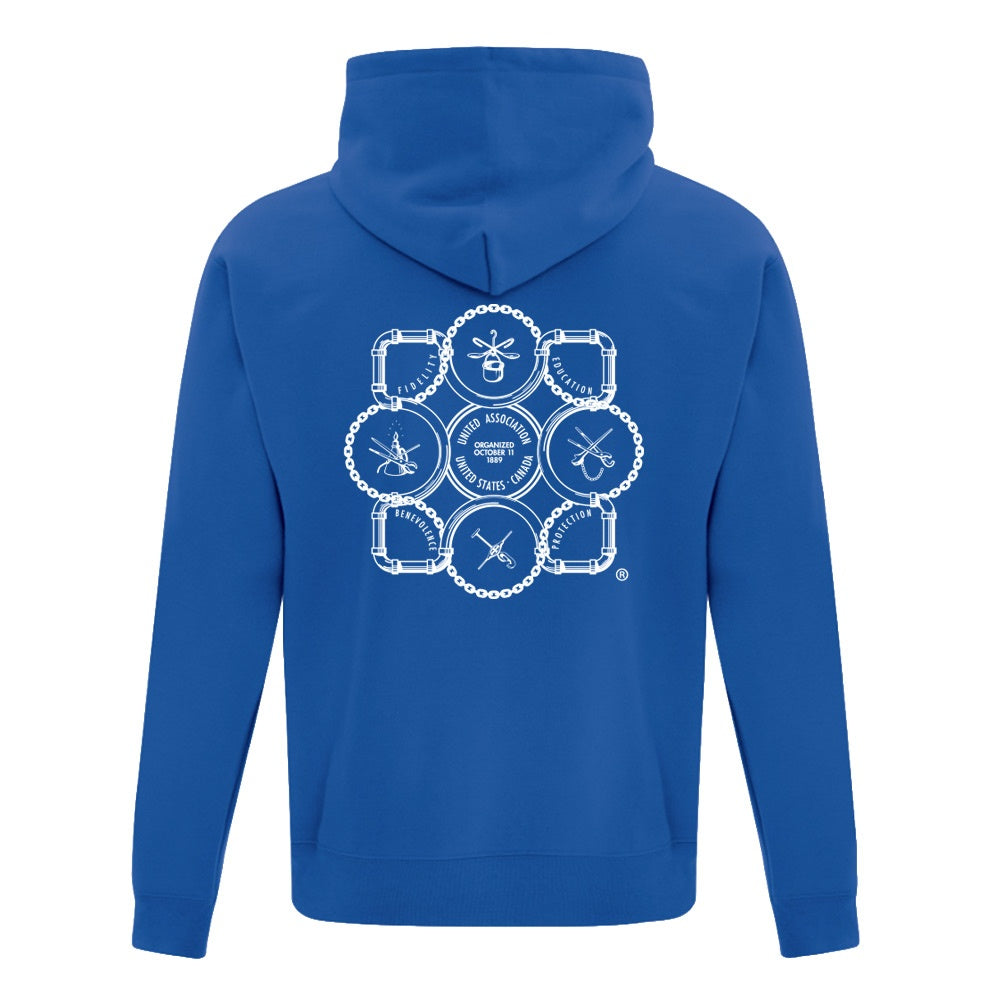 Local 663 Adult Fleece Hooded Sweatshirt
