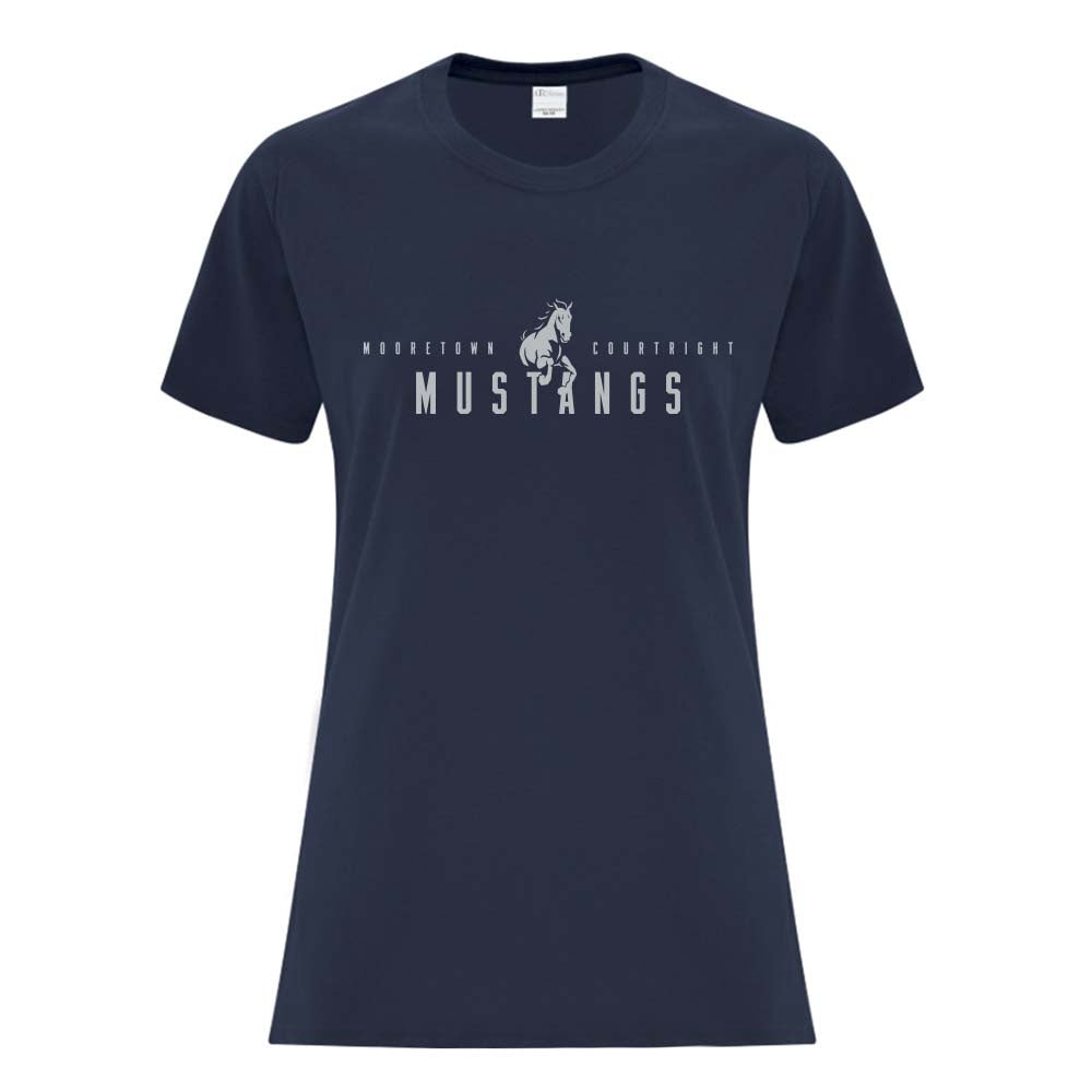 Mooretown-Courtright Ladies' Cotton T-Shirt