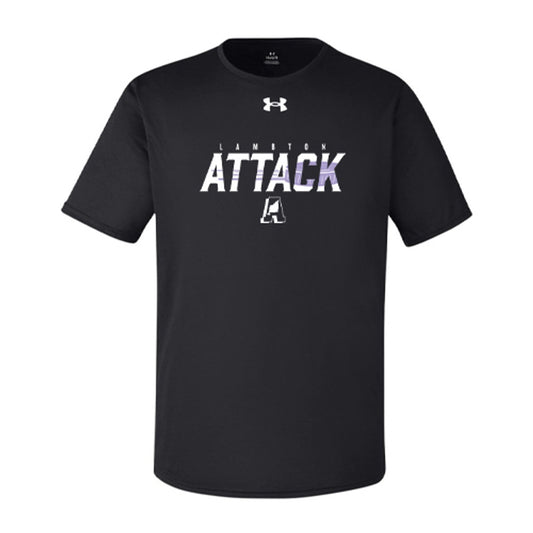 Lambton Attack Adult Under Armour Tech Team Short Sleeve