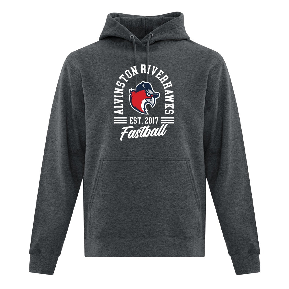 Alvinston Riverhawks Adult Fleece Hooded Sweatshirt