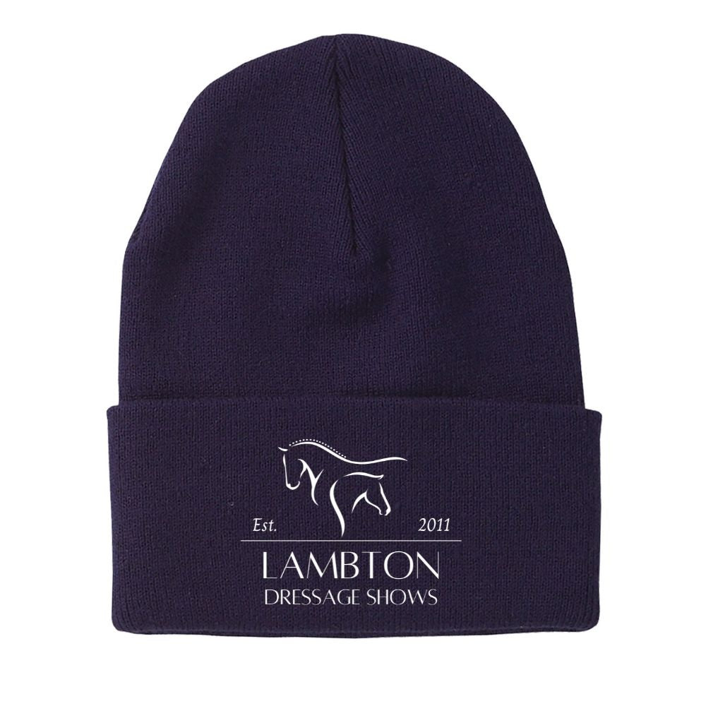 Lambton Dressage Shows Knit Cuff Toque