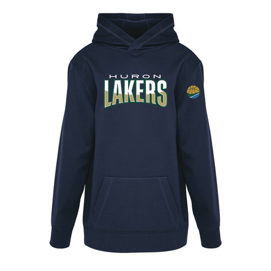 Huron Lakers Youth Game Day Fleece Hooded Sweatshirt