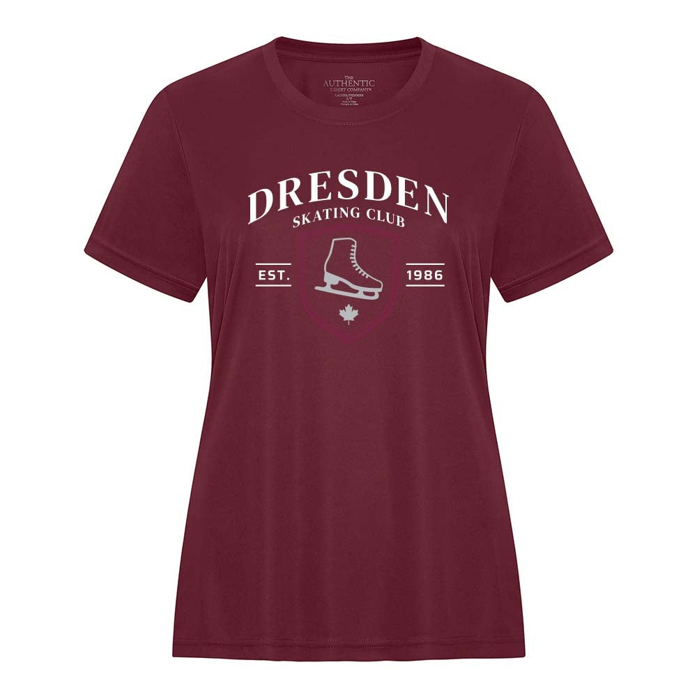 Dresden Skating Club Ladies' Performance T-Shirt