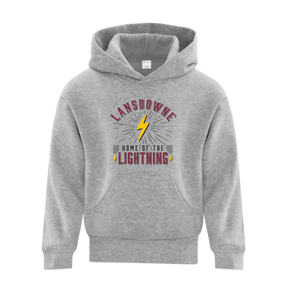 Lansdowne Youth Everyday Fleece Hooded Sweatshirt