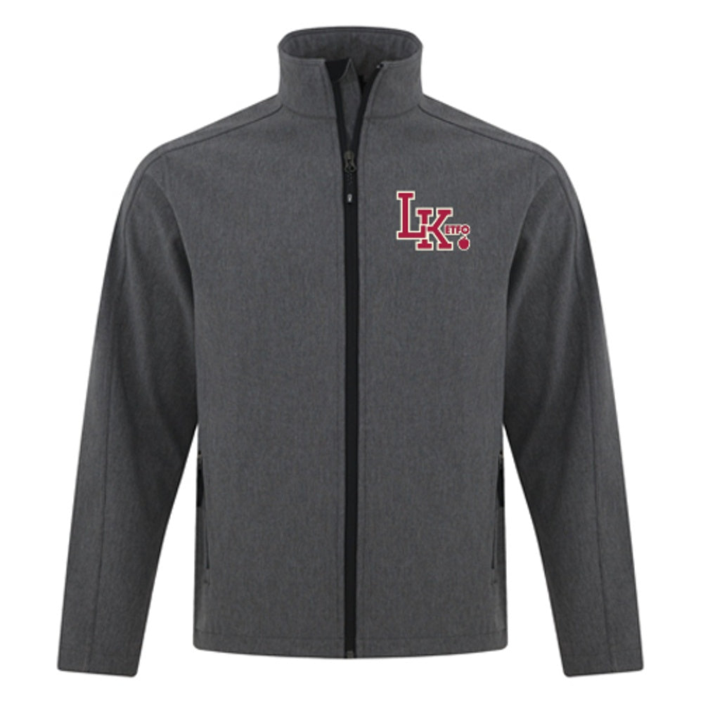 Lambton Kent ETFO Adult Water Repellent Soft Shell Jacket