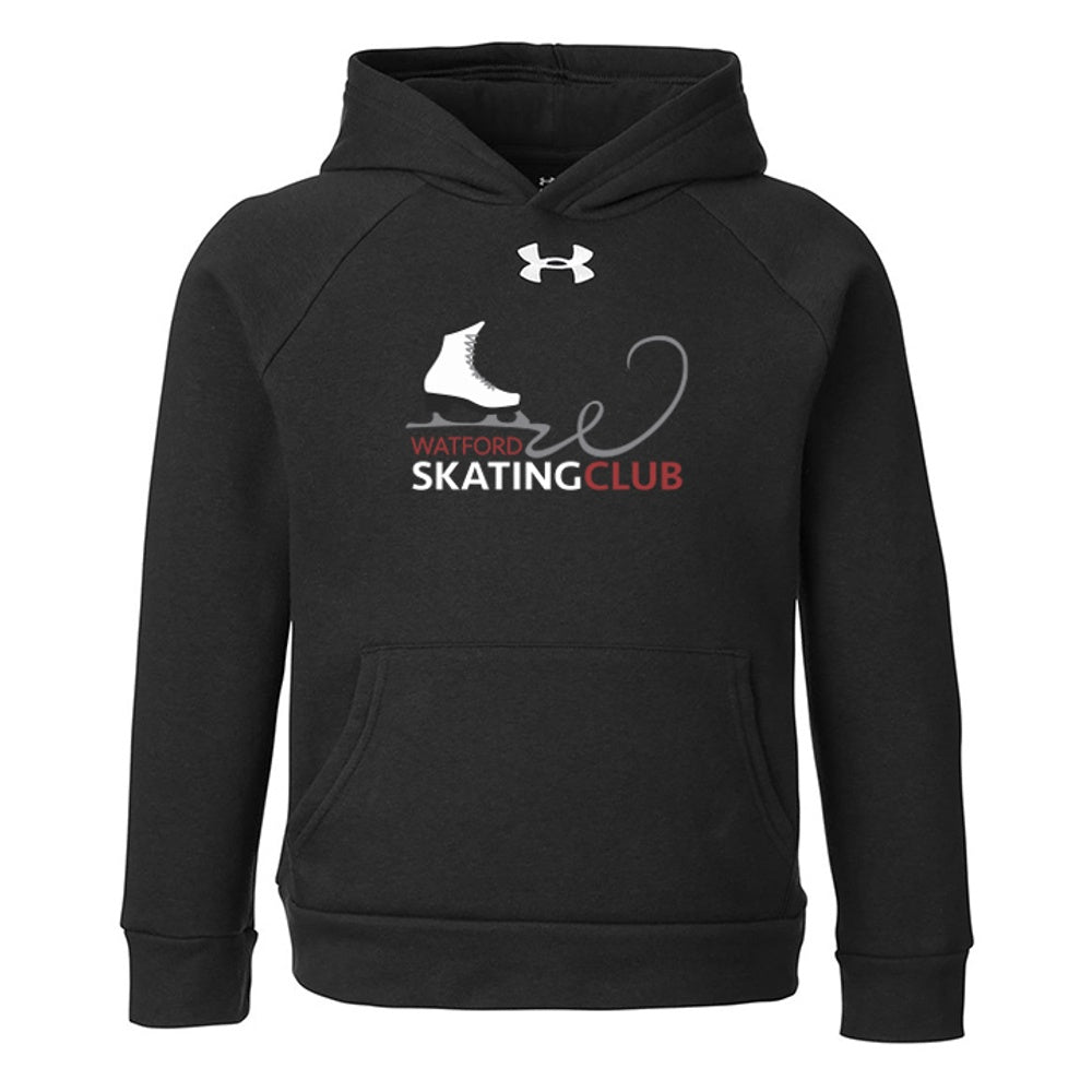 Watford Skating Club Youth Under Armour Rival Fleece Hooded Sweatshirt