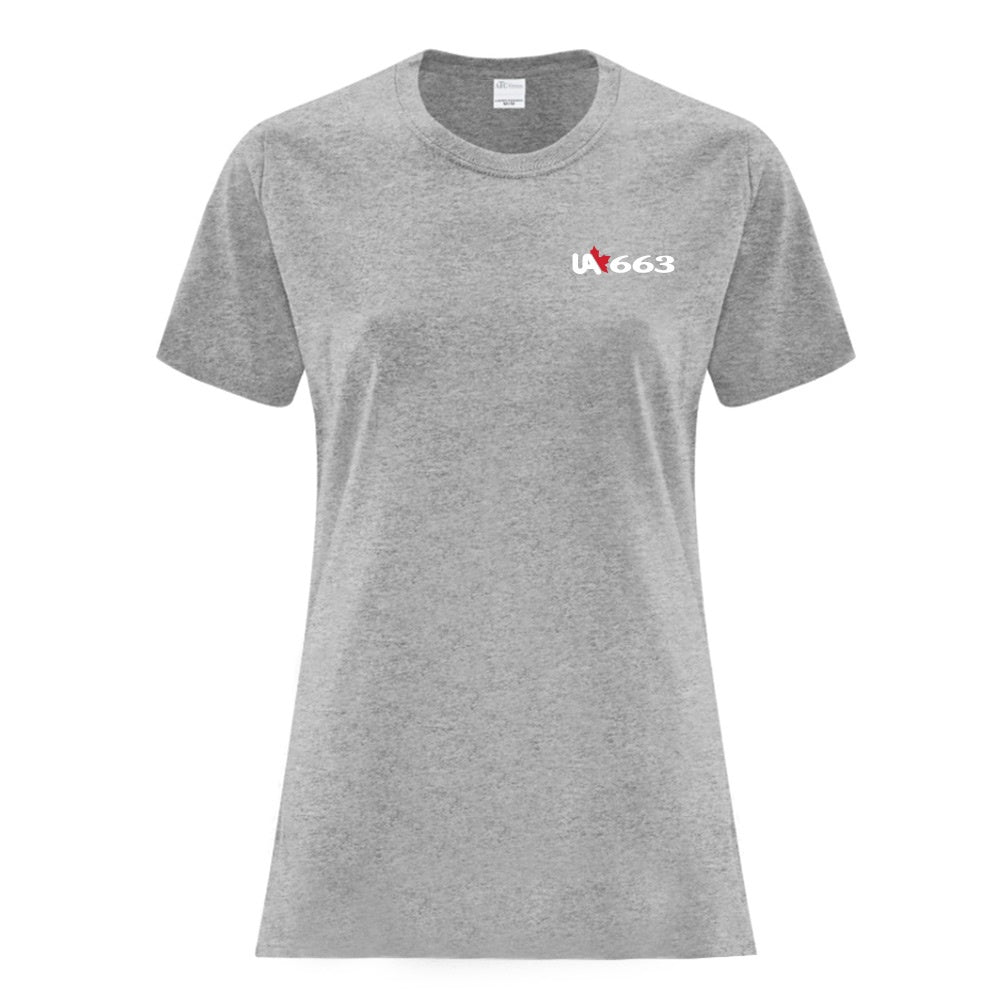 Local 663 Ladies' Cotton T-Shirt