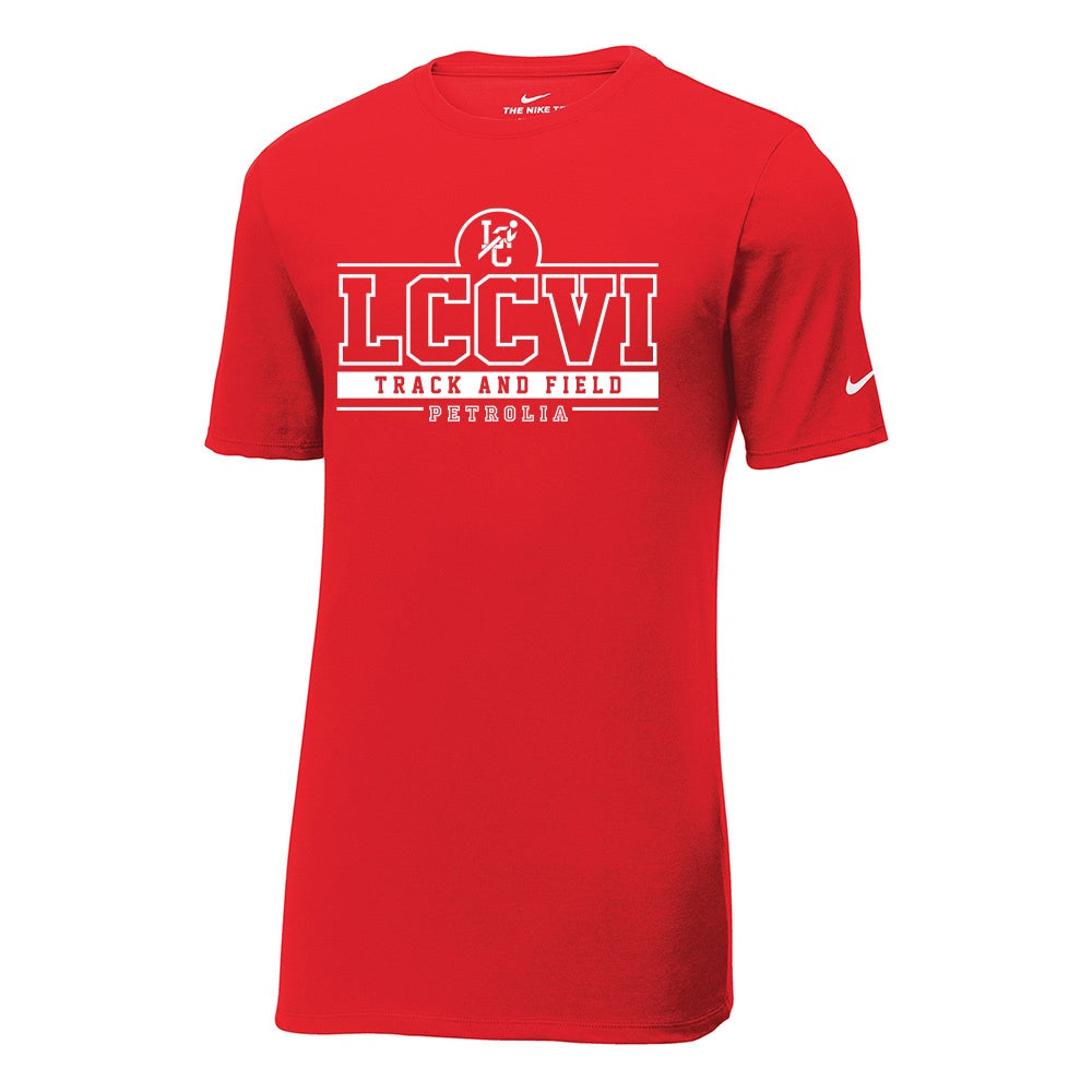LCCVI Track & Field Adult Nike Dri-FIT Cotton/Poly Tee