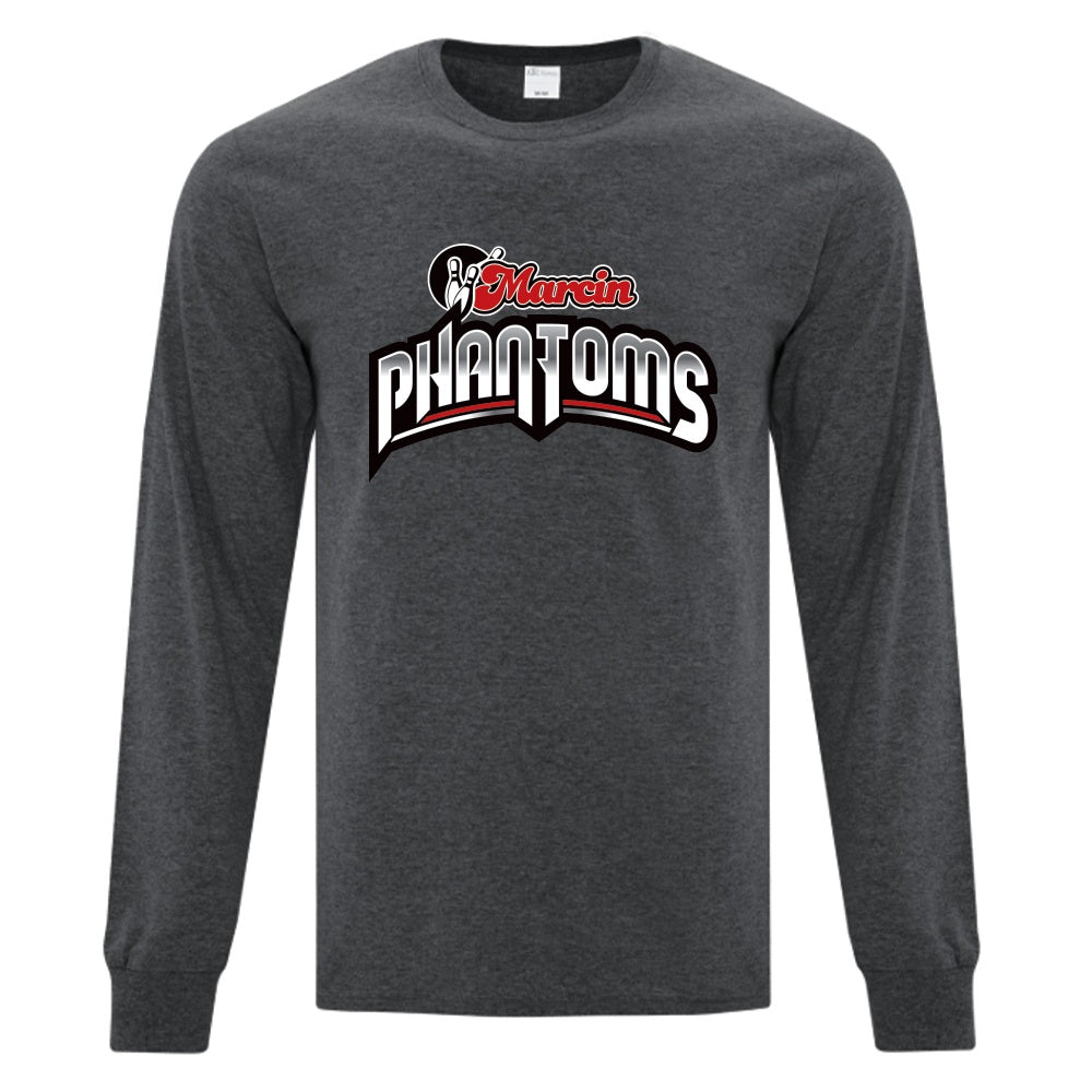 Marcin Bowl Adult Everyday Cotton Long Sleeve T-Shirt