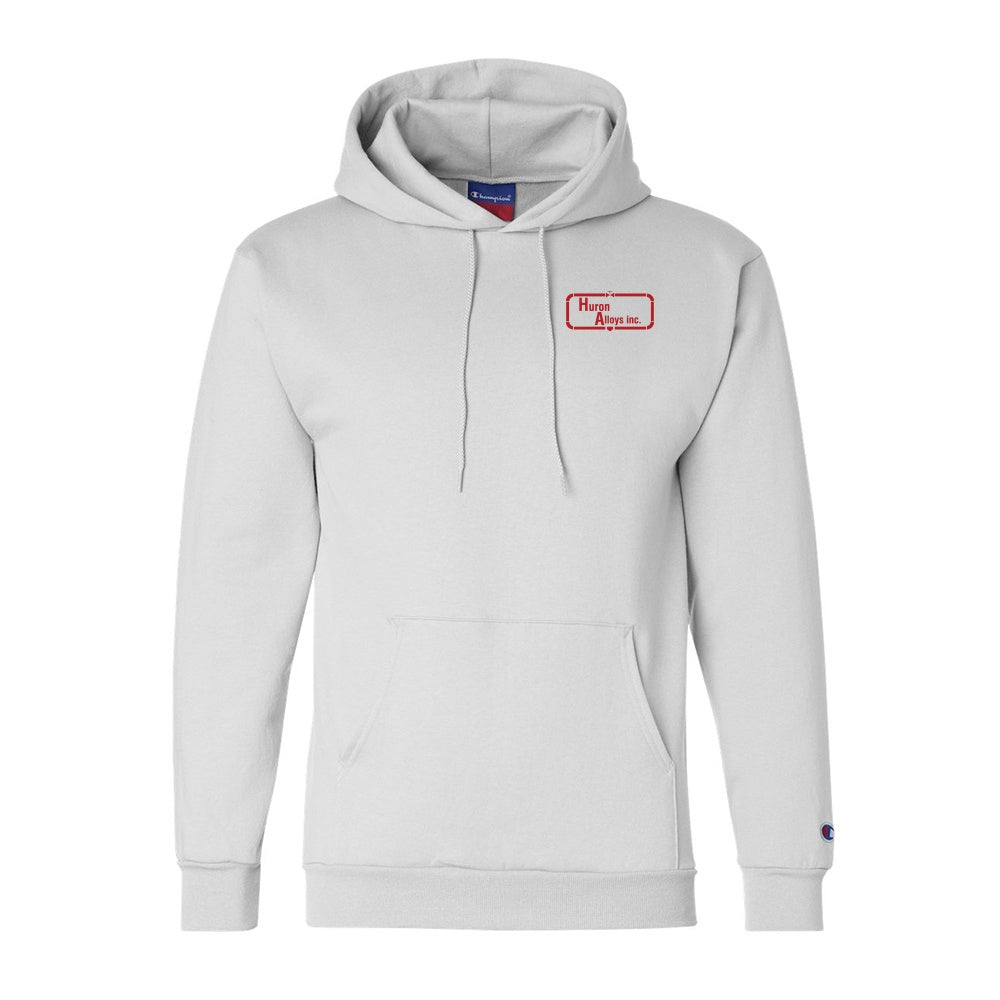 Huron Alloys Adult Champion Powerblend Pullover Hooded Sweatshirt