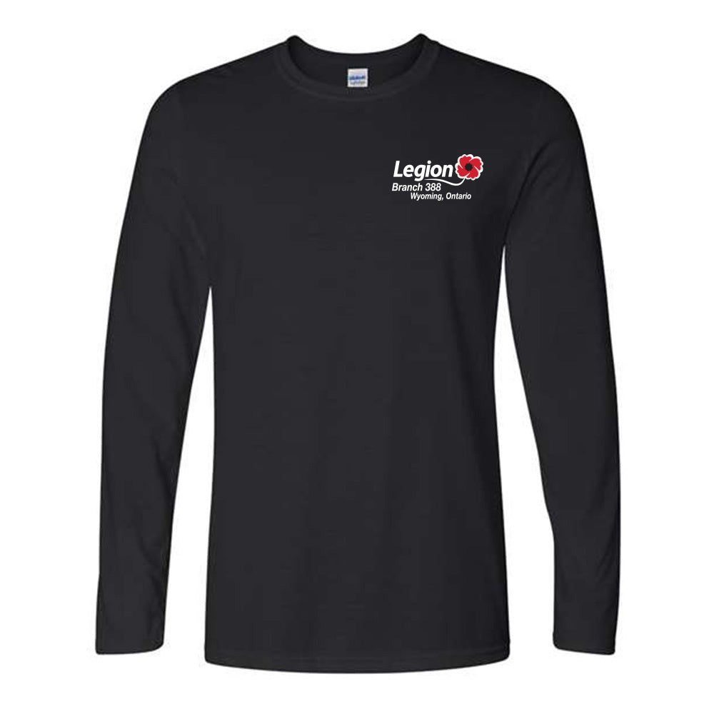 Wyoming Legion Branch 388 Adult Softstyle® Long Sleeve