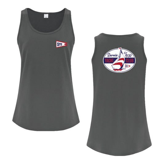 Sarnia Yacht Club Ladies' Cotton Tank Top