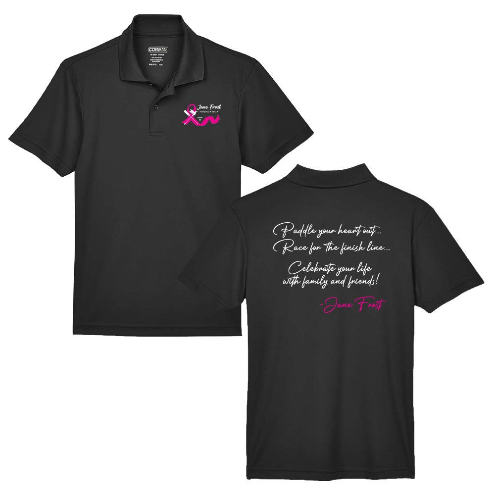 Jane Frost Foundation Youth Origin Performance Pique Polo