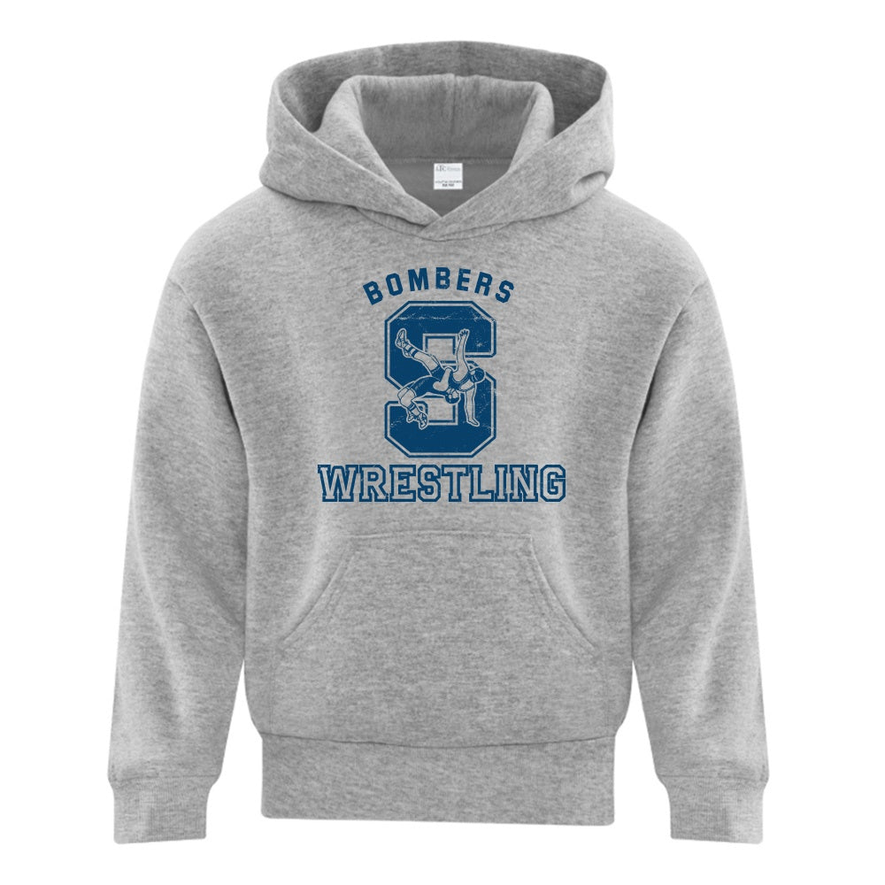 Sarnia Bluewater Wrestling Youth Fleece Hooded Sweatshirt