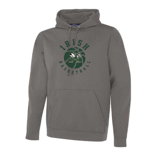 St Pats Basketball Adult Game Day Fleece Hooded Sweatshirt