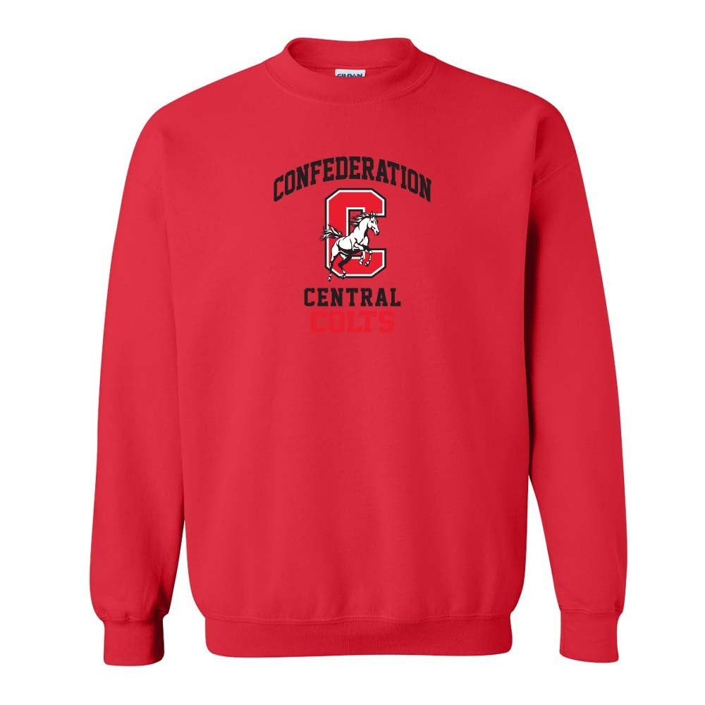 Confederation Central Adult Heavy Blend Crewneck Sweatshirt