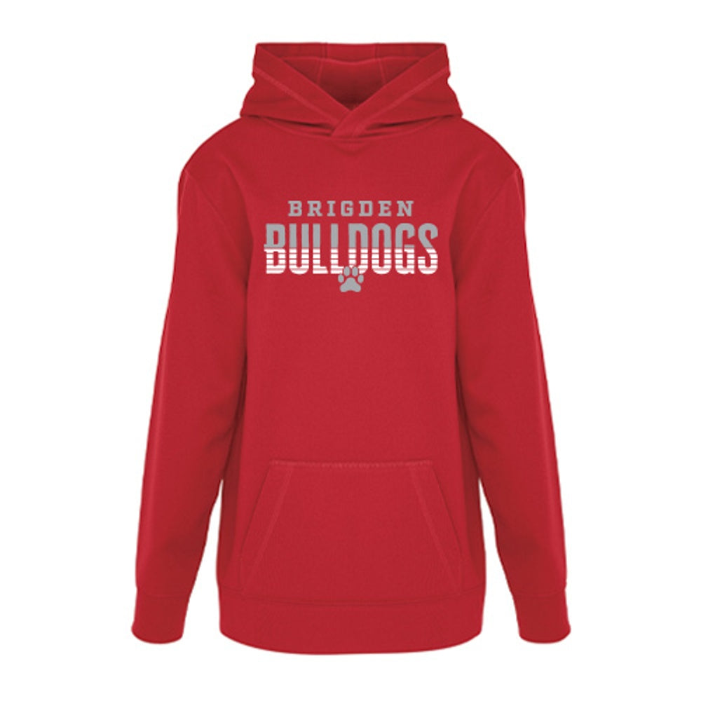 Brigden Youth Game Day Fleece Hooded Sweatshirt