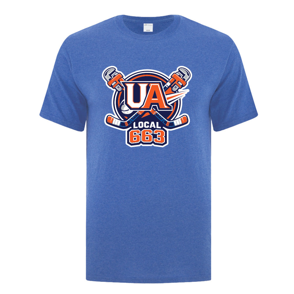 Local 663 Hockey Adult Cotton T-Shirt