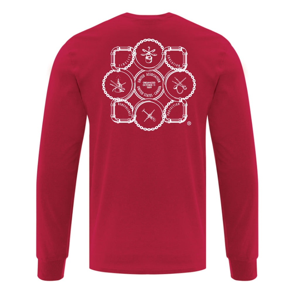 Local 663 Adult Cotton Long Sleeve