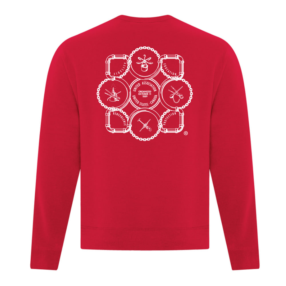Local 663 Adult Fleece Crewneck Sweatshirt
