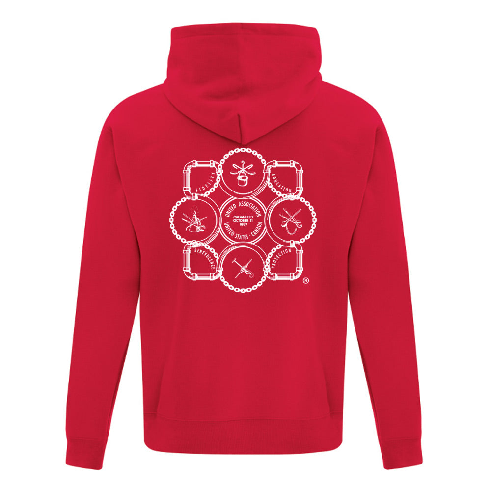 Local 663 Adult Fleece Hooded Sweatshirt