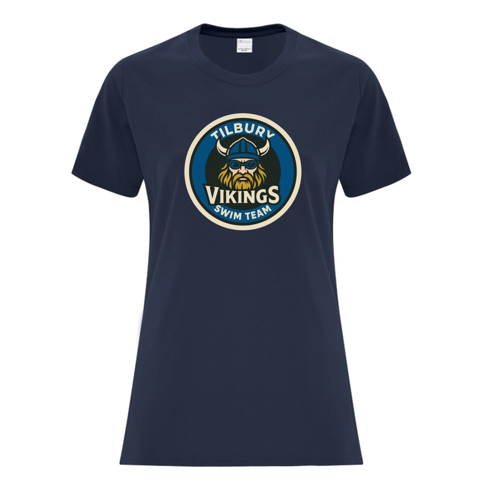 Tilbury Vikings Ladies' Cotton T-Shirt