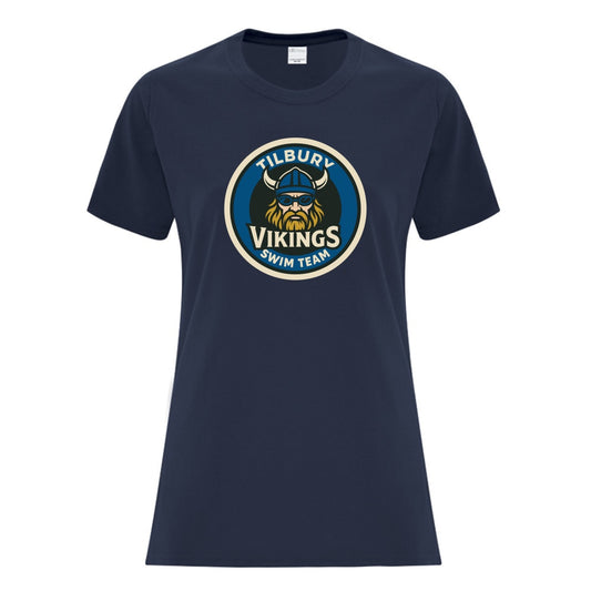 Tilbury Vikings Ladies' Cotton T-Shirt