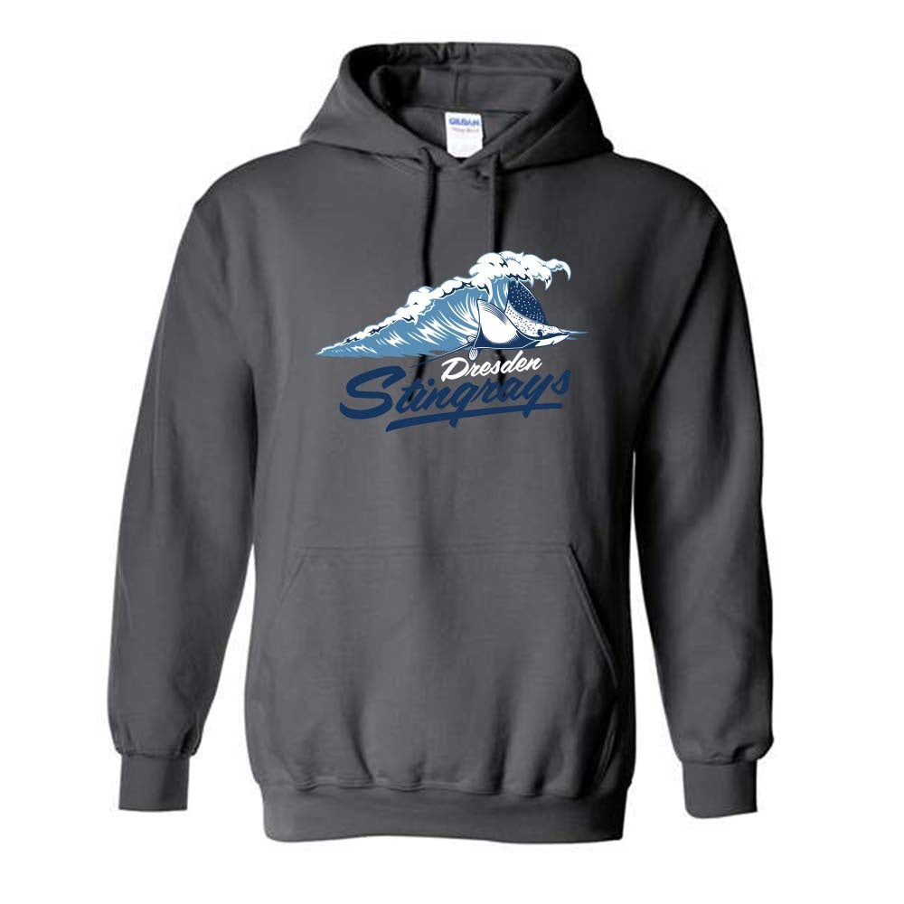 Dresden Stingrays Adult Heavy Blend Hooded Sweatshirt