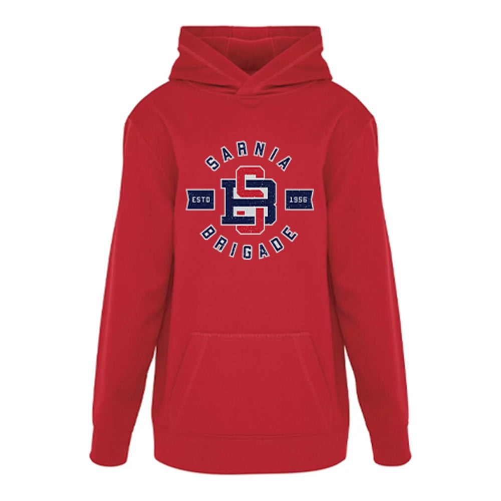 Sarnia Brigade Youth Game Day Fleece Hooded Sweatshirt