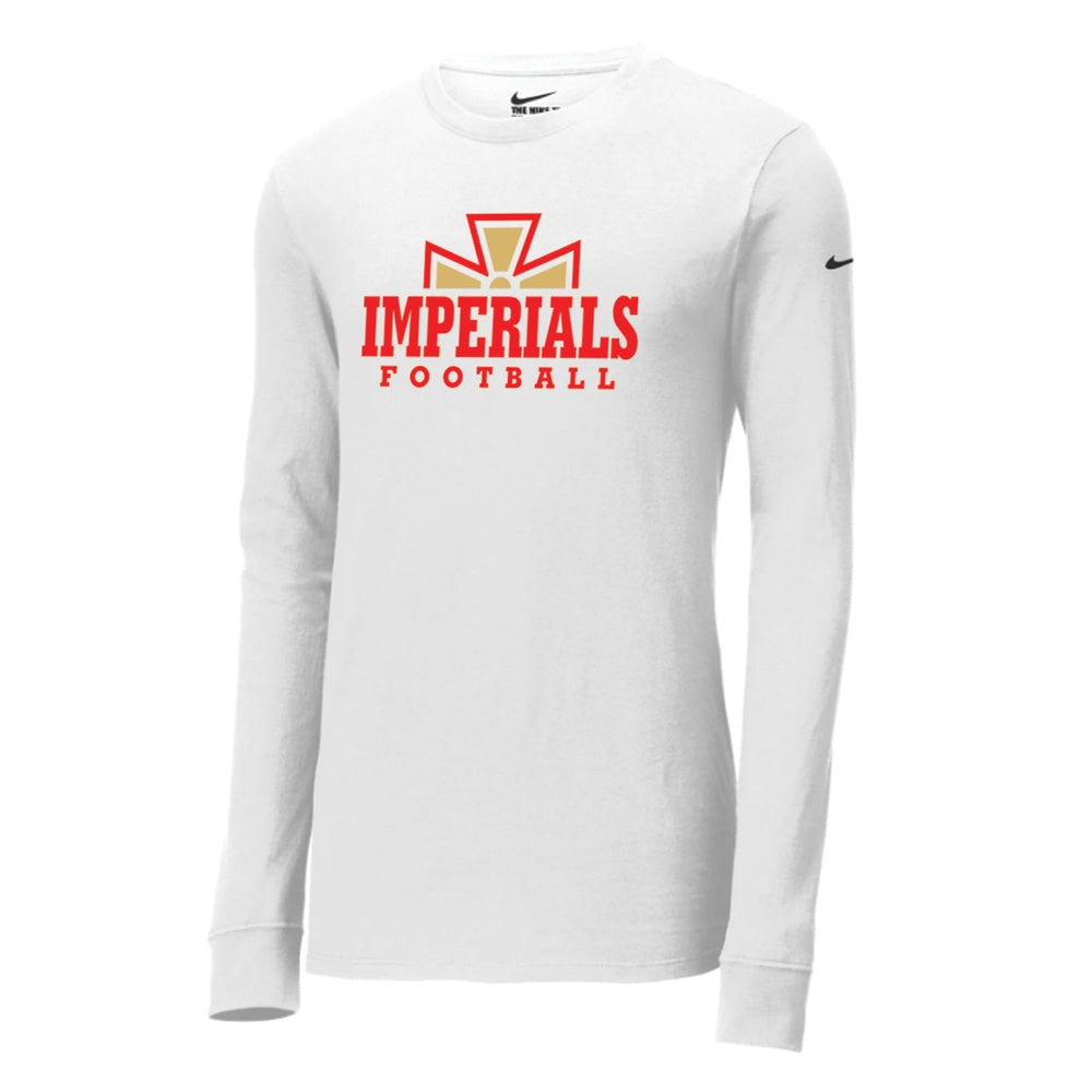 Sarnia Imperials Adult Nike Dri-FIT Cotton/Poly Long Sleeve Tee